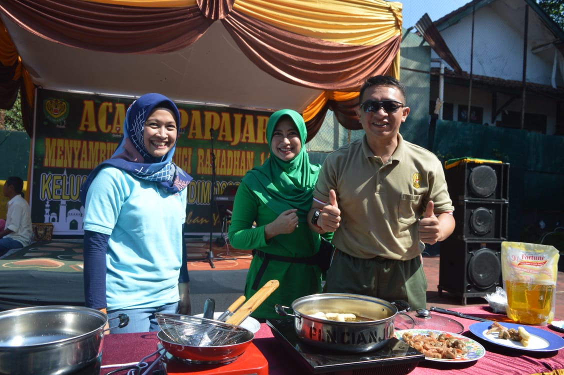 Keluarga Besar Kodim 0608/Cianjur menggelar acara 'Papajar' di Lapangan Tenis Satria Kancana, Jumat (03/05/2019).