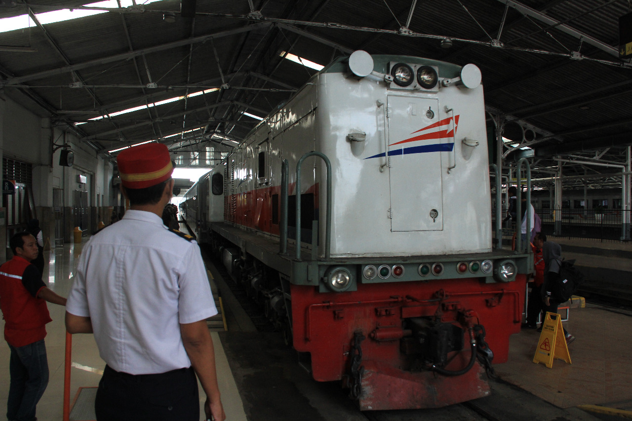 Suasana Stasiun Bandung