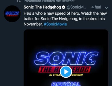 Tangkapan layar Sonic The Hedgehog.