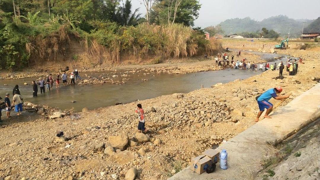 Irigasi Cianjur Jebol, 1.007 Hektar Sawah Terancam Kekeringan