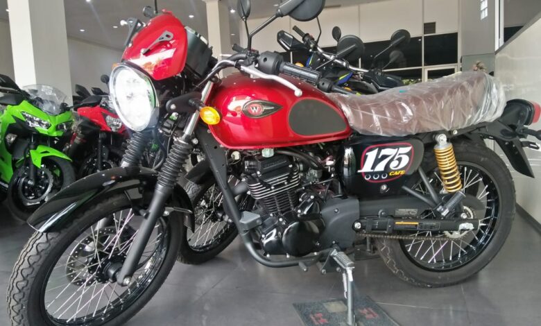 Kawasaki W175 Cafe Siap Mengaspal di Cianjur, Harganya Segini