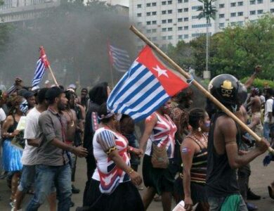 Pengibaran bendera Bintang Kejora