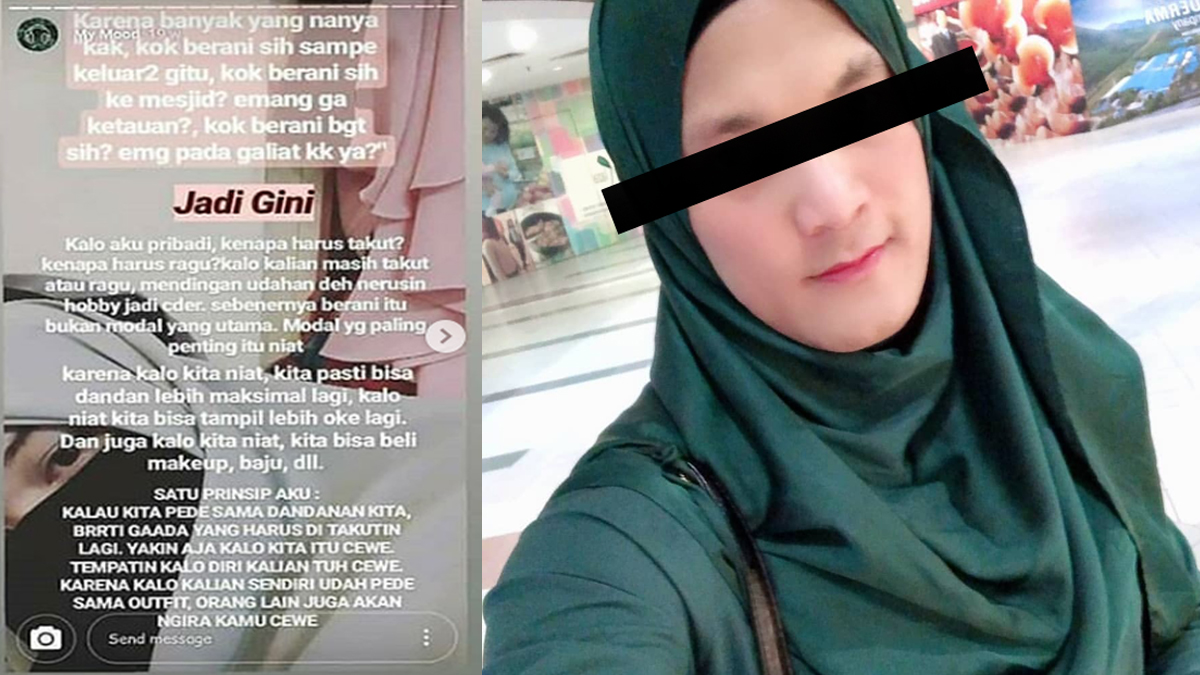 Viral Fenomena Crosshijaber, Pria Berpakaian Syar'i