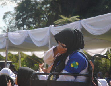 Tangisan Salamah Dalam Indonesia Pusaka di Milenial Camp