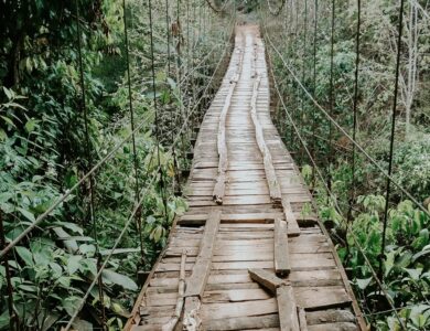 Jembatan Leuwi Jurig di Takokak Reyot, Belum Ada Bantuan Pemerintah