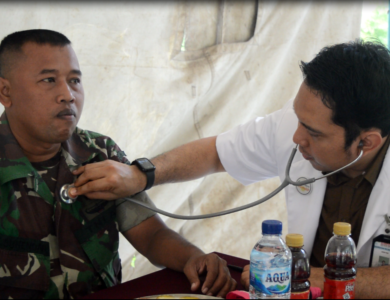 Klinik Harapan Sehat Dukung Pengobatan Gratis Hari Juang TNI AD