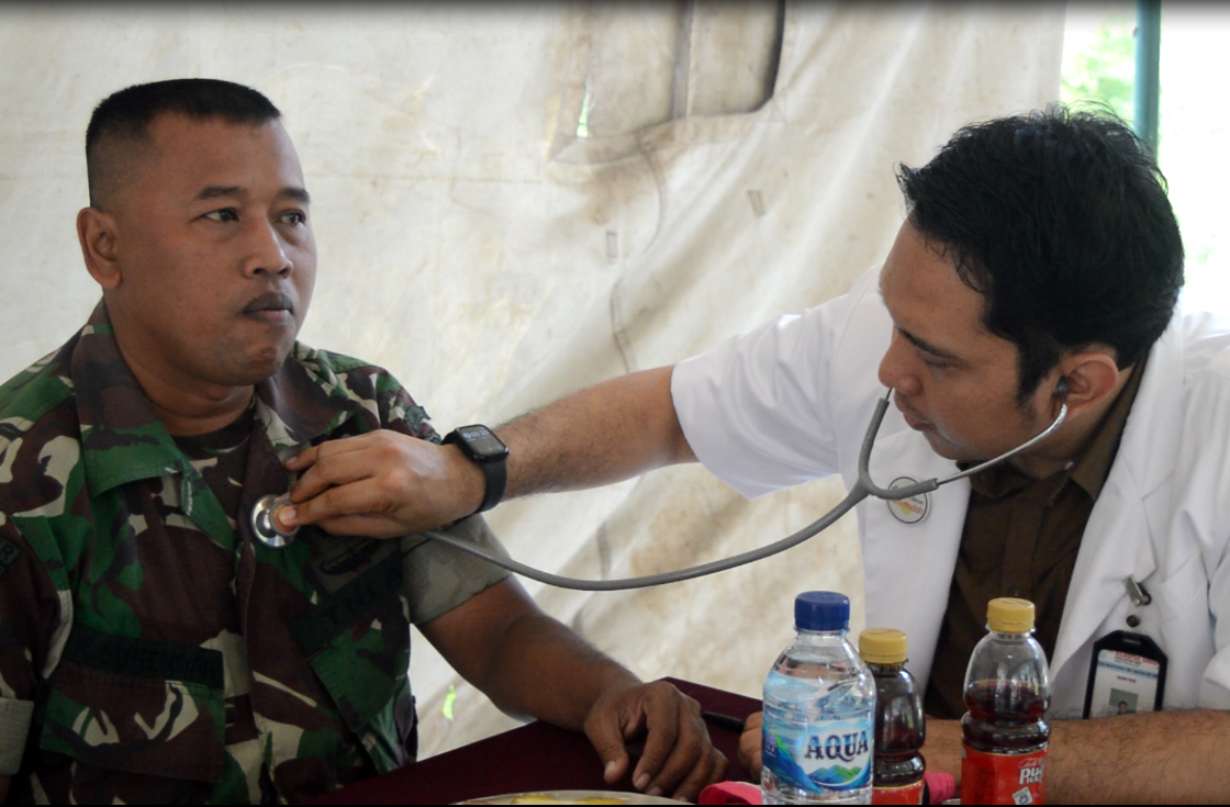 Klinik Harapan Sehat Dukung Pengobatan Gratis Hari Juang TNI AD