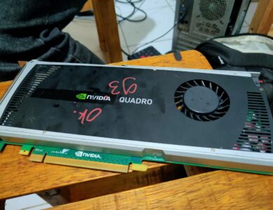 Beli VGA Nvidia Quadro 4000 Murah di Batam, Datangnya Rongsok