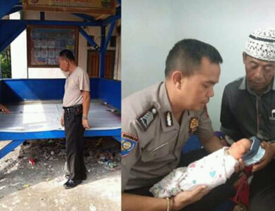 Bayi Merah Ditemukan di Pos Ronda, Polsek Tanggeung Cari Ibunya