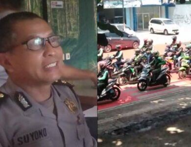 Ratusan Ojol Besuk Teman di Polres Cianjur, DOC: Bukan Penyerangan