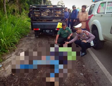 Hilang Kendali, Satu Pemotor Tewas Kecelakaan di Cianjur