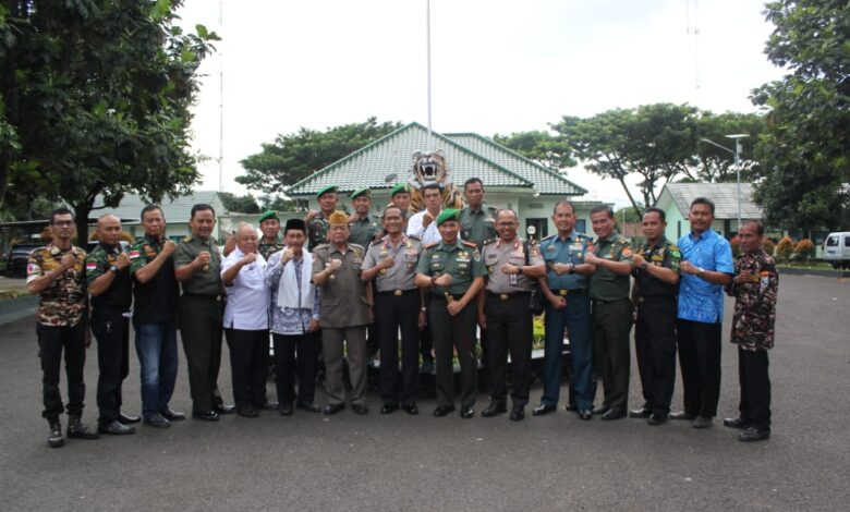 Siapkan Pilkada, Sekjen Wantanas Kunjungi Kodim 0608 Cianjur