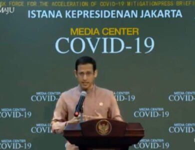 Menteri Pendidikan dan Kebudayaan (Mendikbud) Nadiem Anwar Makarim