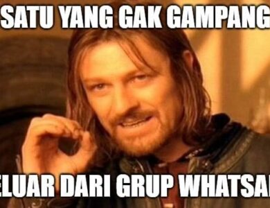 Meme Grup WA Rame