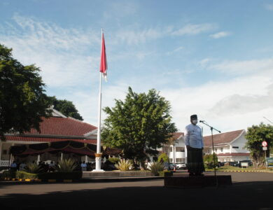 Upacara Hari Santri Nasional 2020, Pemkab Ingatkan Penerapan Protokol Kesehatan