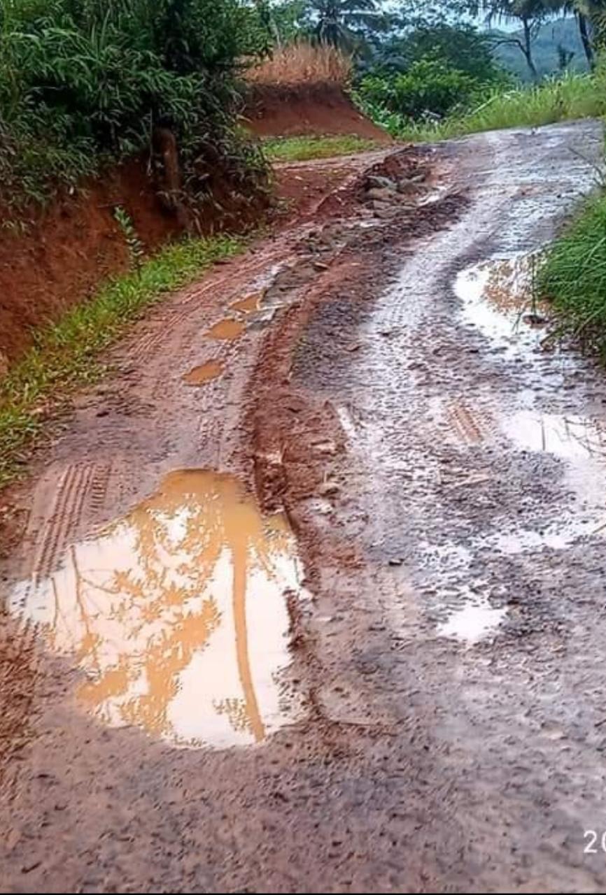 Baru Seumur Jagung, Jalan Desa di Takokak Kini Kembali Rusak