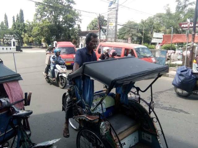 Dishub Cianjur: Becak dan Delman Seharusnya Tidak Boleh Melawan Arus Jalan