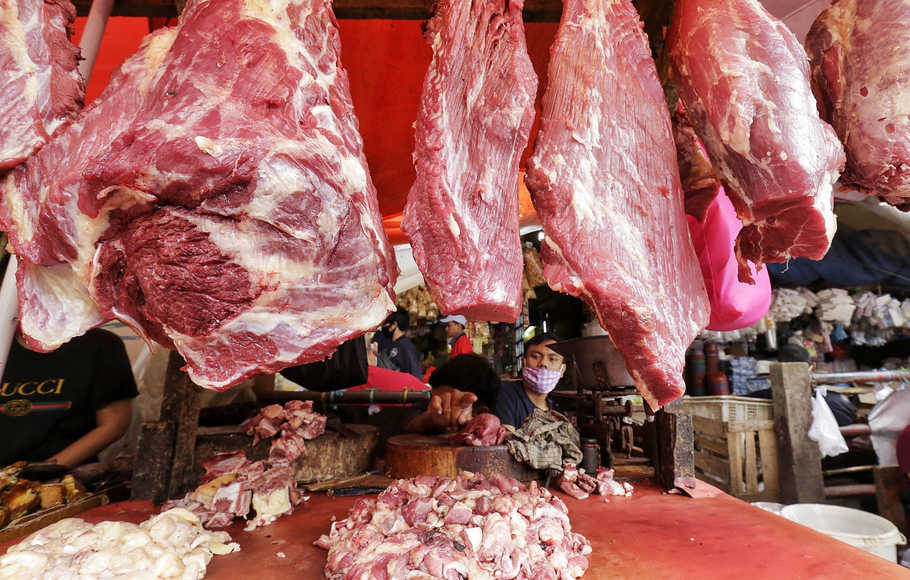 Pantauan Pasar Induk Cianjur, Ayam Potong Rp30 Ribu, Daging Sapi Rp120 Ribu Per Kilogram