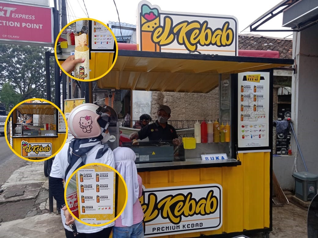 Lezatnya El Kebab! Sajian Kualitas Premium dengan Irisan Daging Melimpah