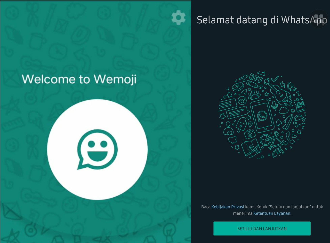 Cara membuat stiker WhatsApp atau WA di Wemoji menjadi tutorial yang akan Canjur Today ulas kali ini