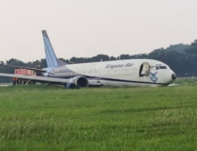 Kendala Teknis, Trigana Air PSK YSF Tergelincir di Bandara Halim, Kemenhub: Tidak Ada Korban Jiwa