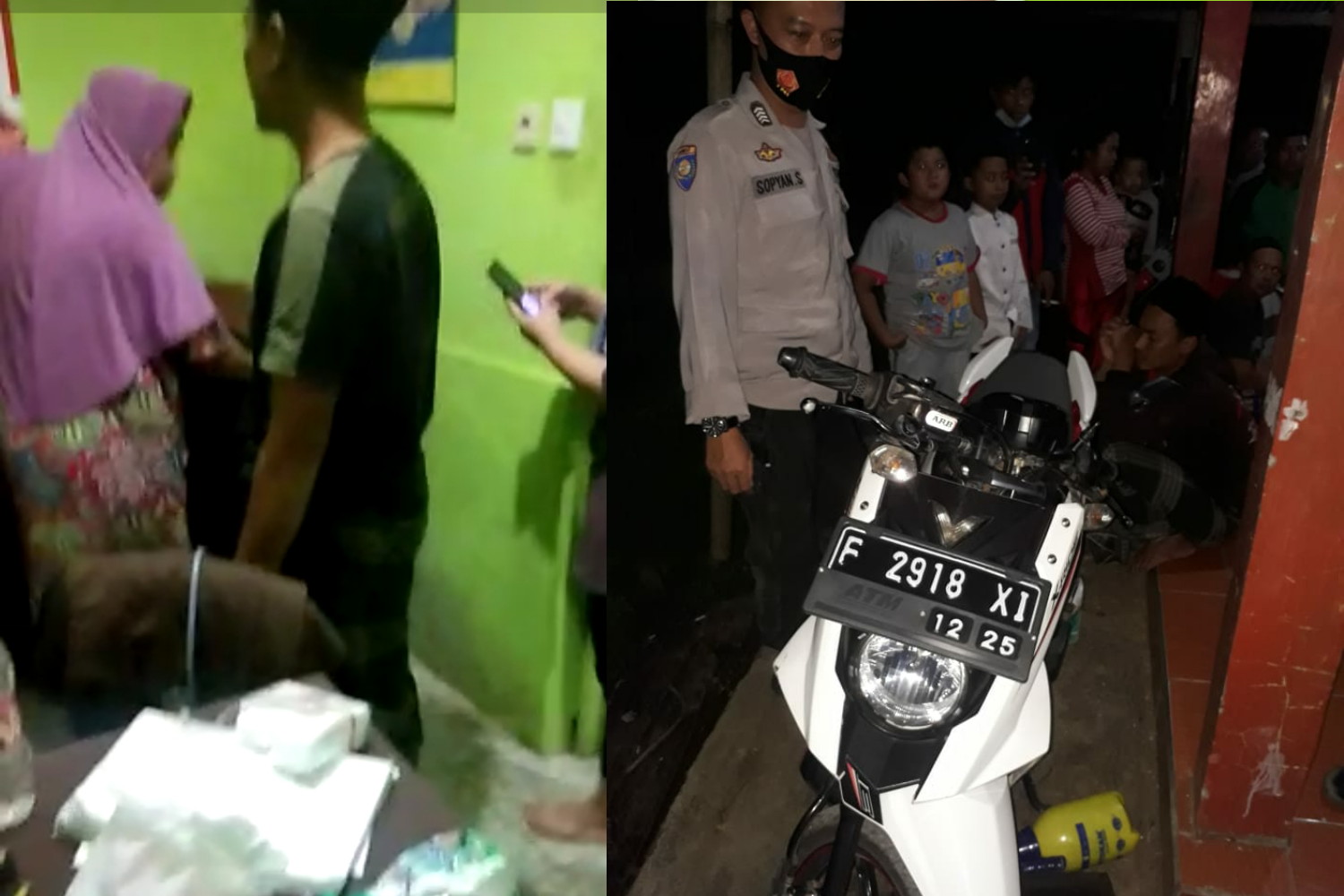 Seorang perempuan menjadi korban begal di Jalan Perkebunan Gedeh tepatnya Kampung Barukaso, Desa Sukamulya, Kecamatan Cugenang, Kabupaten Cianjur pada Senin (26/4/2021) petang.