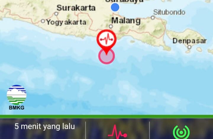 Gempa Magnitudo 6,1 Guncang Malang, Getarannya Sampai ke Yogyakarta dan Bali