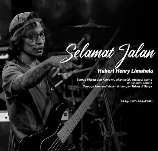 Kabar Duka, Basist Band Boomerang Hubert Henry Meninggal Dunia