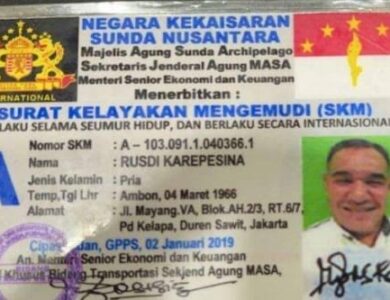 Viral, Seorang Pria Mengaku Jenderal Kekaisaran Sunda Nusantara, Ini yang Ditemukan Polisi