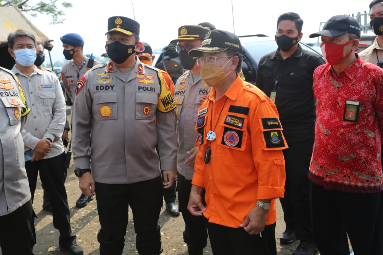 Wakapolda Jabar Pantau Langsung Jalur Mudik di Wilayah Cianjur: Tidak Boleh Ada Celah!