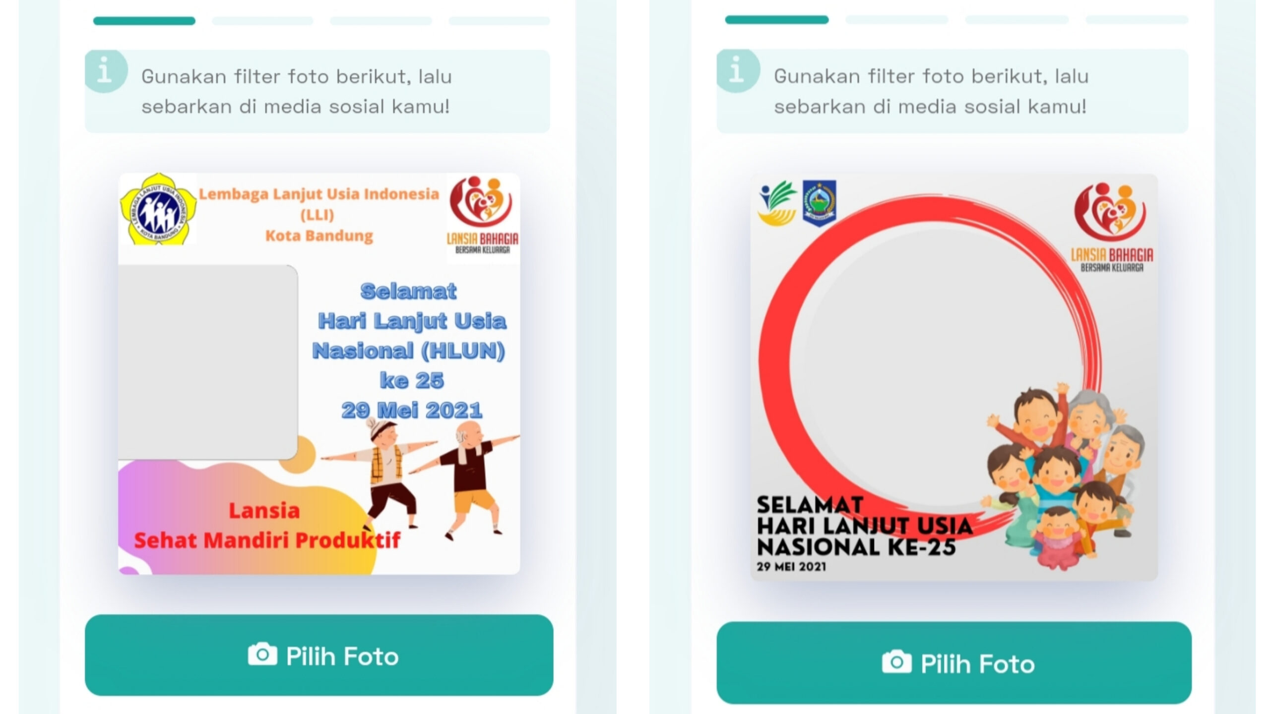 Link Download Bingkai Foto Twibbon atau Twibbonize dan Logo Hari Lansia Nasional 2021