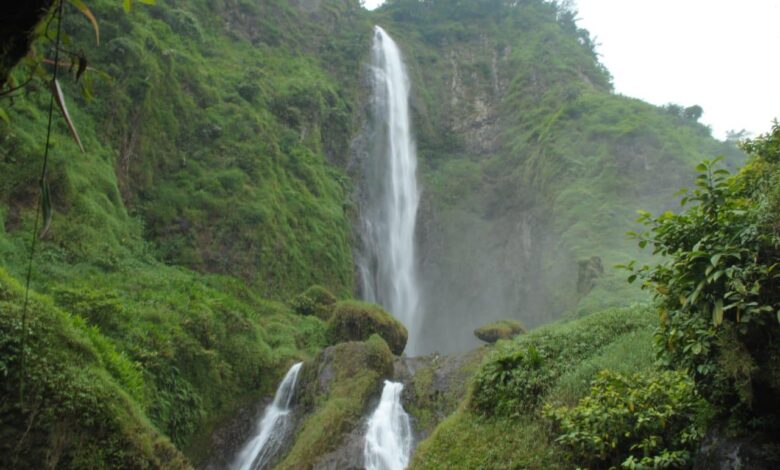 Pengunjung Curug Citambur Turun hingga 70 Persen