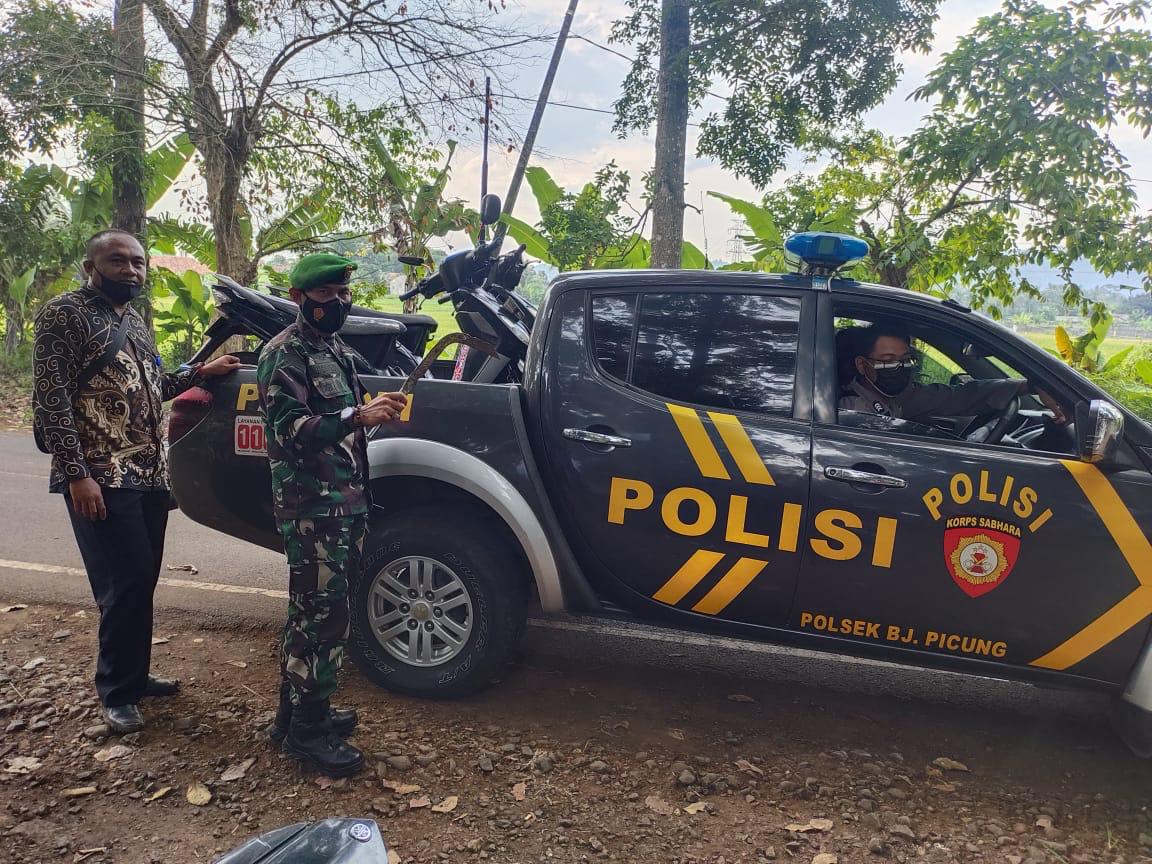 Heroik! Danramil Bojongpicung Gagalkan Aksi Tawuran Geng Motor