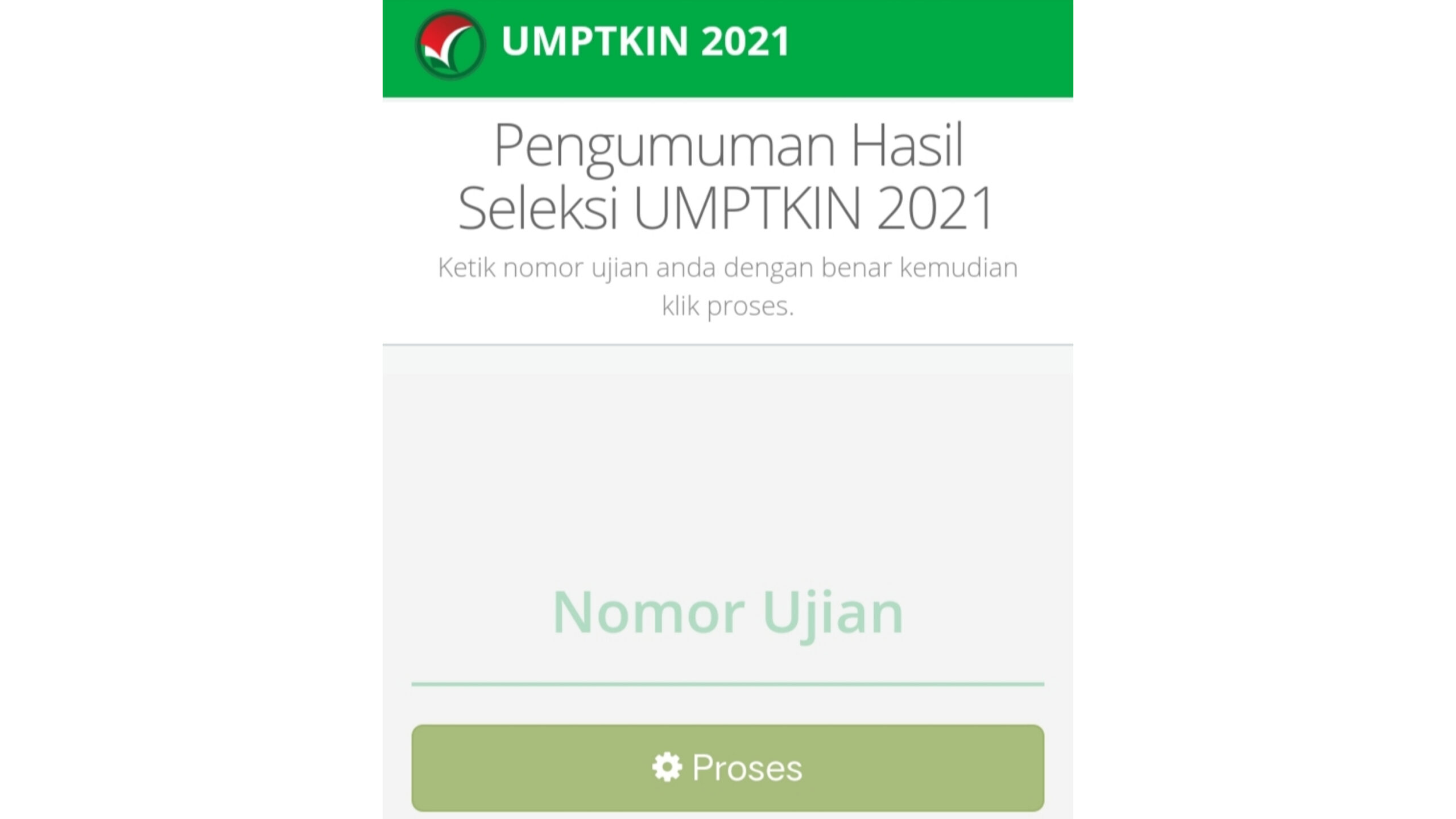 Hari Ini Hasil Seleksi UMPTKIN Diumumkan, Cek di Sini!