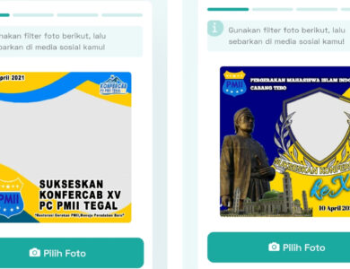 Link Download Twibbon Konferensi Cabang (Konfercab) PMII