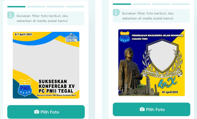Link Download Twibbon Konferensi Cabang (Konfercab) PMII