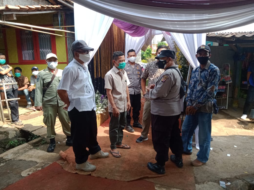 Satgas Covid-19 Bubarkan Hajatan Pernikahan di Kecamatan Haurwangi