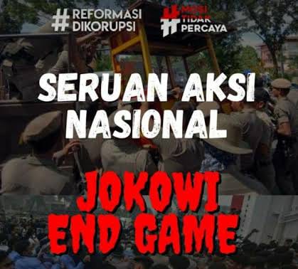 Aksi Tolak PPKM Jokowi End Game: Trending di Twitter, Polisi Amankan Sejumlah Orang