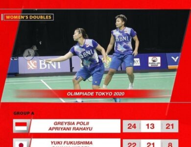 Mantap! Greysia Polii/Apriani Rahayu Kalahkan Rangking 1 Dunia dan Juarai Grup A
