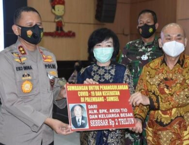 Wow! Keluarga Almarhum Akidi Tio Sumbang Rp2 Triliun untuk Penanggulangan Covid-19