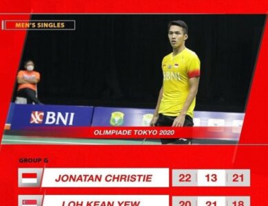 Mantap! Jonatan Christie Masuk 16 Besar Menyusul Anthony Ginting