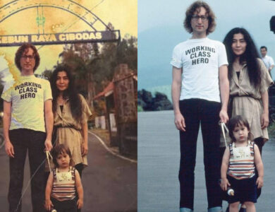 Viral! Foto Jadul John Lennon The Beatles Pernah ke Kebun Raya Cibodas