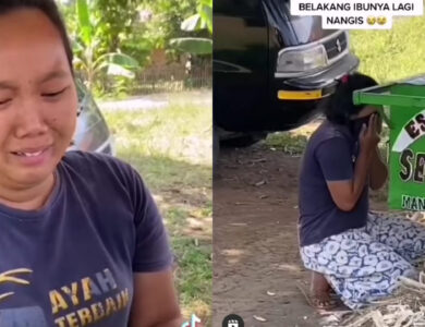 Viral! Aksi Mat Peci Tawar Tinggi Harga Es Tebu, Auto Bikin Mewek!