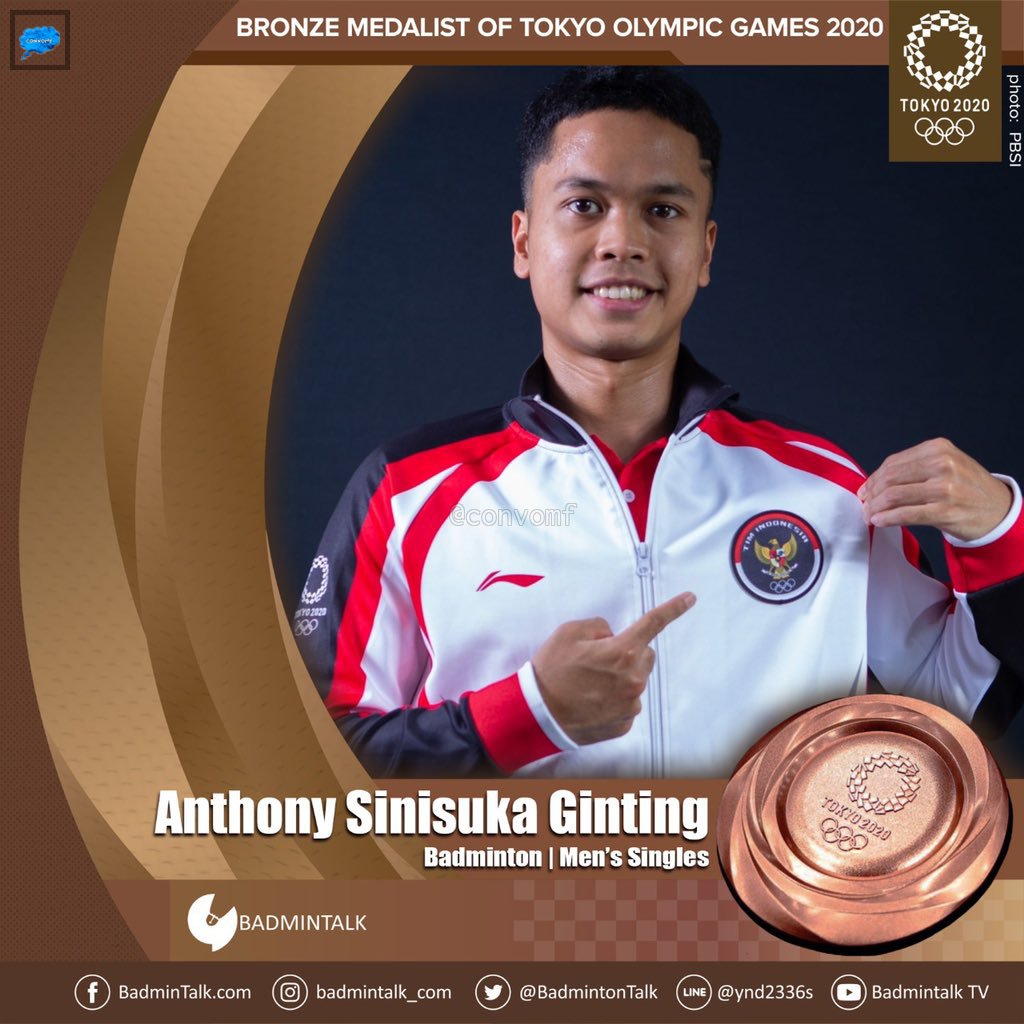 Anthony Ginting Raih Medali Perunggu Usai Kalahkan Wakil Guatemala