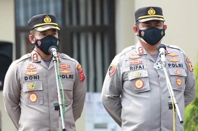 Polres Cianjur Gelar Pisah Sambut Kapolres Baru, Selamat Datang AKBP Doni Hermawan