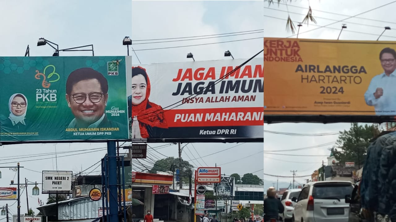 DEEP Cianjur Sebut 'Perang' Baliho Elit Partai Tidak Ada Urgensinya