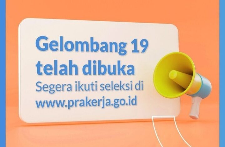 Segera Daftar! Kartu Prakerja Gelombang 19 Sudah Dibuka, Login ke prakerja.go.id