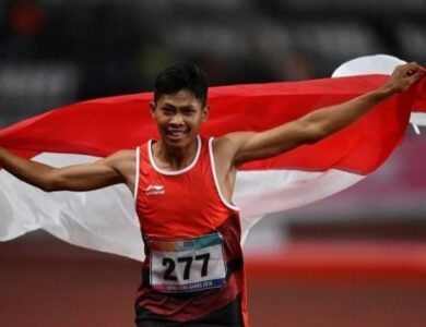 Sapto Yogo Purnomo Raih Medali Perunggu di Cabang Atletik Lari 100 Meter T37