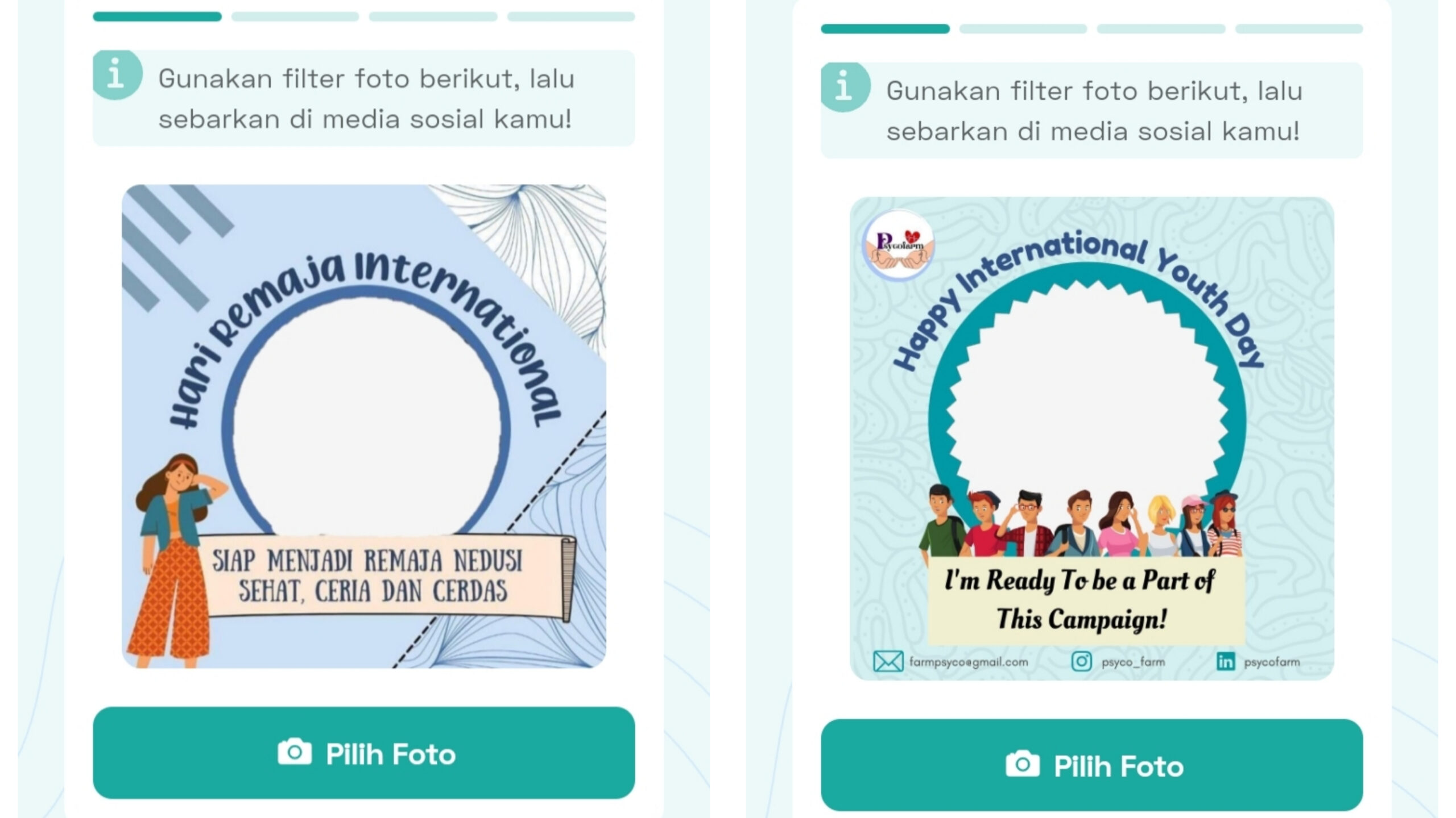 Tema dan Twibbon Bingkai Foto Hari Remaja Internasional 2021