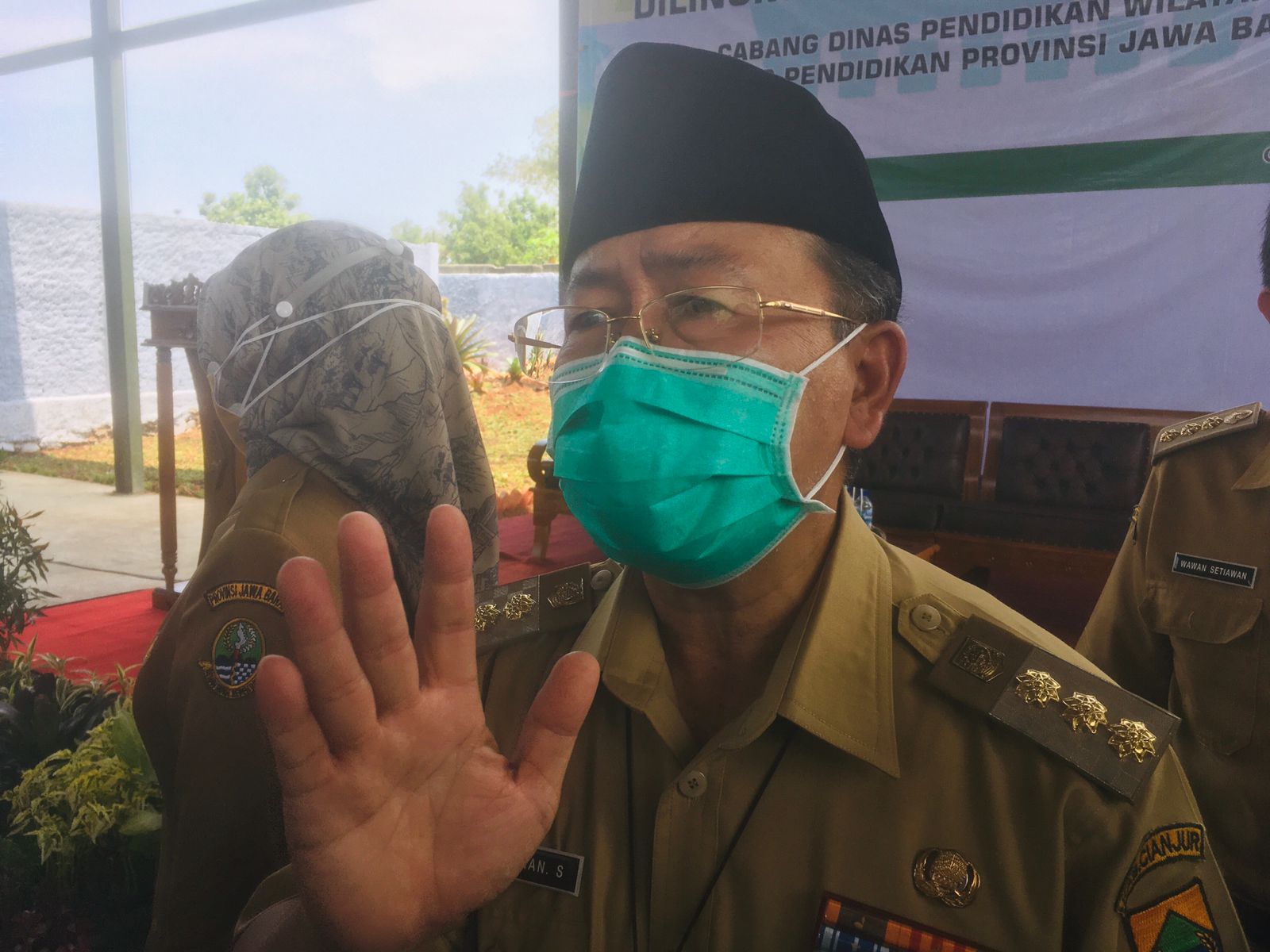 Herman Suherman Optimistis Cianjur Bisa Masuk PPKM Level 1 Dua Pekan ke Depan